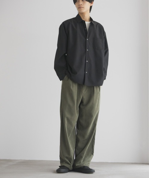 URBAN COLLECTION(アーバンコレクション)の「【URBANCOLLECTION/アーバンコレクション】 2WAYシルエットワイドパンツパンツ(その他パンツ・メンズ・ブラック/カーキ・S/M/L/XL)」の9枚目の写真