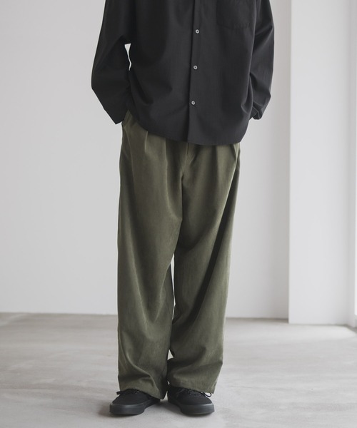 URBAN COLLECTION(アーバンコレクション)の「【URBANCOLLECTION/アーバンコレクション】 2WAYシルエットワイドパンツパンツ(その他パンツ・メンズ・ブラック/カーキ・S/M/L/XL)」の10枚目の写真