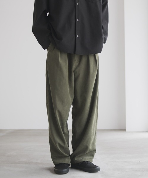 URBAN COLLECTION(アーバンコレクション)の「【URBANCOLLECTION/アーバンコレクション】 2WAYシルエットワイドパンツパンツ(その他パンツ・メンズ・ブラック/カーキ・S/M/L/XL)」の11枚目の写真