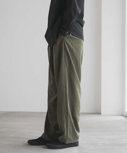 URBAN COLLECTION(アーバンコレクション)の「【URBANCOLLECTION/アーバンコレクション】 2WAYシルエットワイドパンツパンツ(その他パンツ・メンズ・ブラック/カーキ・S/M/L/XL)」の12枚目の写真