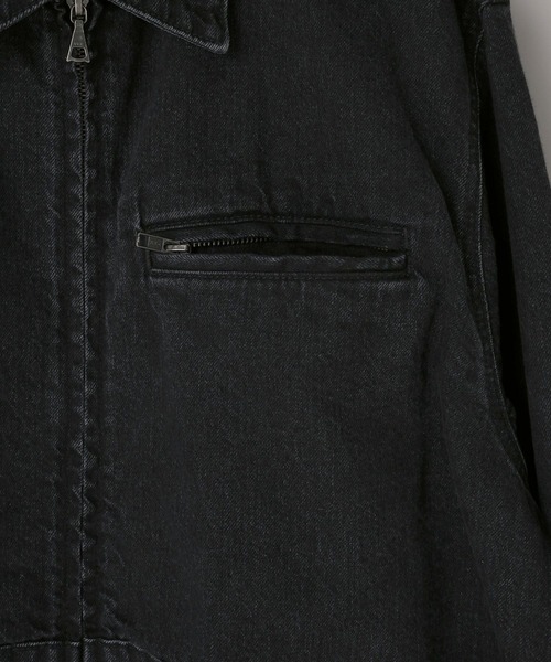 セール】【LFM(U)】デニムZIPブルゾン 571362（デニムジャケット