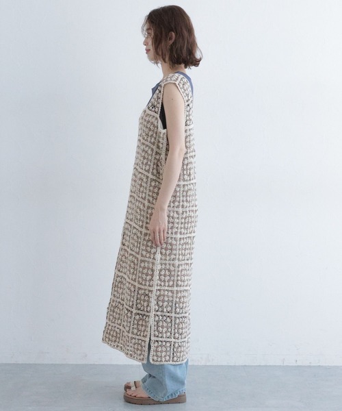 studio CLIP（スタディオクリップ）の「クロシェレースワンピース[プチサイズあり]（ワンピース・レディース・その他2/その他1/ブラック・PF/FREE）」の12枚目の写真