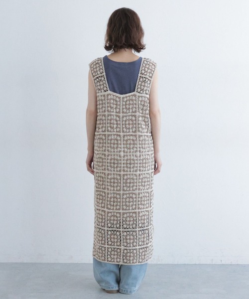 studio CLIP（スタディオクリップ）の「クロシェレースワンピース[プチサイズあり]（ワンピース・レディース・その他2/その他1/ブラック・PF/FREE）」の11枚目の写真