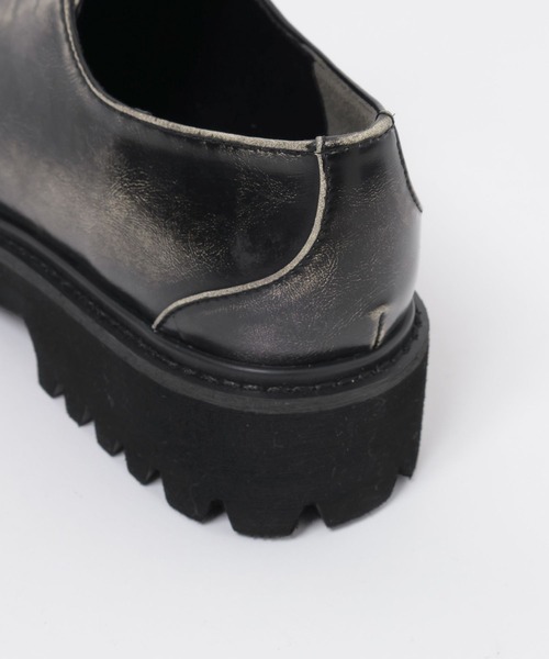 JEANASIS(ジーナシス)の「レースUPマニッシュシューズ/578876(ローファー・レディース・レッド系その他/ブラック系その他・MEDIUM/LARGE)」の12枚目の写真