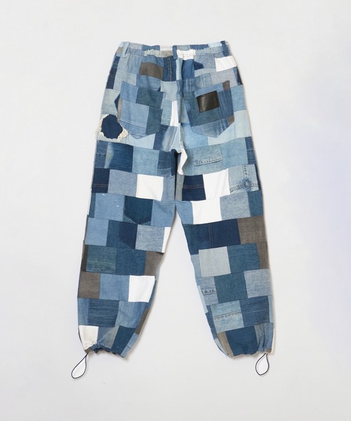 G.V.G.V.(ジーヴィージーヴィー)の「PATCHWORK DENIM PANTS(デニムパンツ・メンズ・マルチ・ONE SIZE)」の13枚目の写真