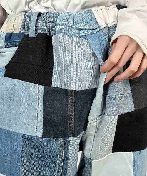 G.V.G.V.(ジーヴィージーヴィー)の「PATCHWORK DENIM PANTS(デニムパンツ・メンズ・マルチ・ONE SIZE)」の7枚目の写真