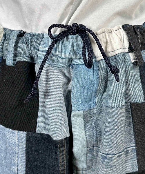G.V.G.V.(ジーヴィージーヴィー)の「PATCHWORK DENIM PANTS(デニムパンツ・メンズ・マルチ・ONE SIZE)」の9枚目の写真