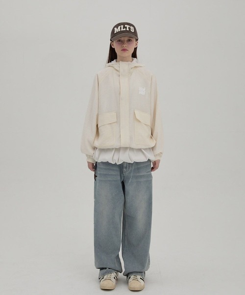 waikeiデニムパンツ ☆K-POPアイドル着用【UNISEX】Wai Kei／スターデニムパンツ