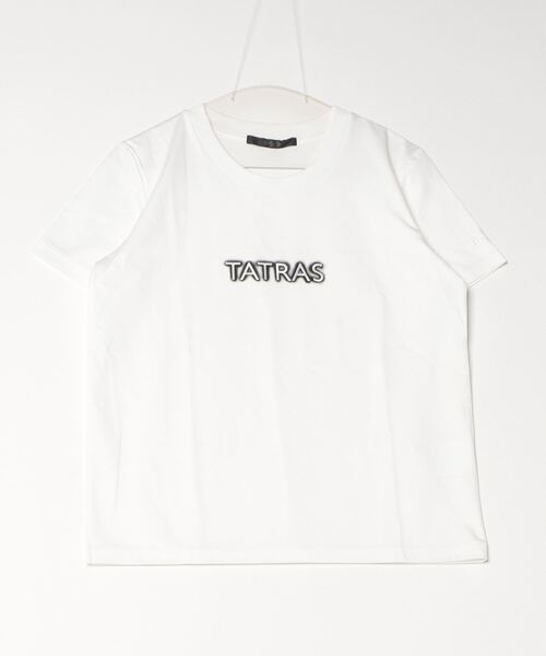 TATRAS(タトラス)の「TATRAS(タトラス)ANDEZ アンデス Tシャツ/ウィメンズ(Tシャツ/カットソー・レディース・ブラック/ホワイト・3)」の1枚目の写真