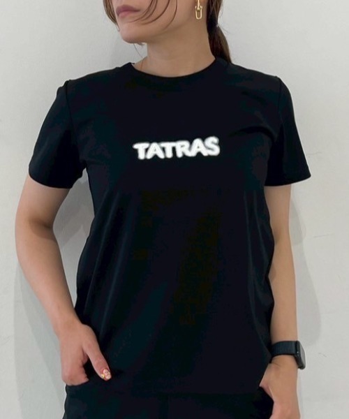 TATRAS(タトラス)の「TATRAS(タトラス)ANDEZ アンデス Tシャツ/ウィメンズ(Tシャツ/カットソー・レディース・ブラック/ホワイト・3)」の2枚目の写真