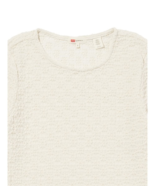 Levi's（リーバイス）の「Levi's/リーバイス アニカ クルーネック トップ（Tシャツ/カットソー・レディース・ホワイト・XS/M/S）」の5枚目の写真