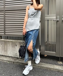 ROGER AND RAW（ロジャーアンドロウ）の「デニム切替キャミソールワンピース（ワンピース・メンズ）」
