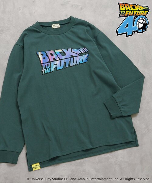 セール】【バック・トゥ・ザ・フューチャー】長袖Tシャツ（オトナ）（T 