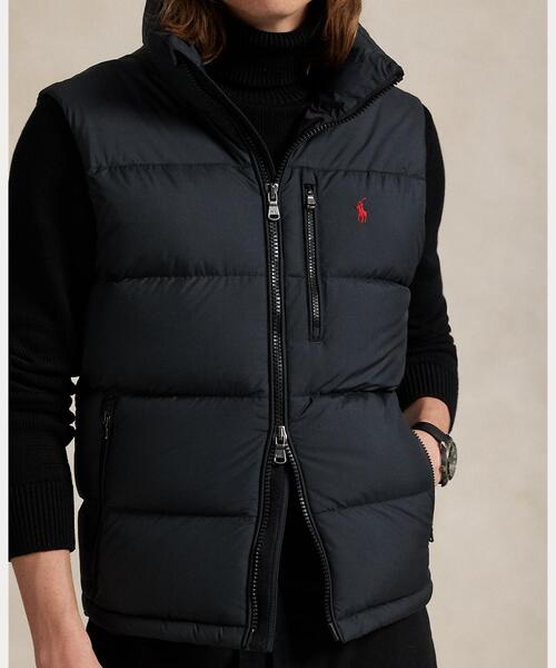 POLO RALPH LAUREN（ポロ ラルフ ローレン）の「Gorham ダウン ベスト（ダウンベスト・メンズ・ブラック系1・S/M/L）」の4枚目の写真