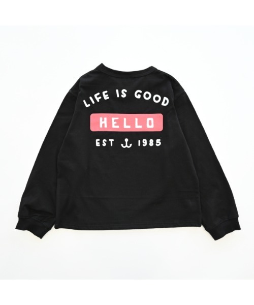 2nd(セカンド)の「ジーンズベーセカンド SEA ロングTシャツ(Tシャツ/カットソー・キッズ・ブラック/ベージュ/オフホワイト・130cm/160cm/150cm/140cm/120cm/110cm)」の19枚目の写真