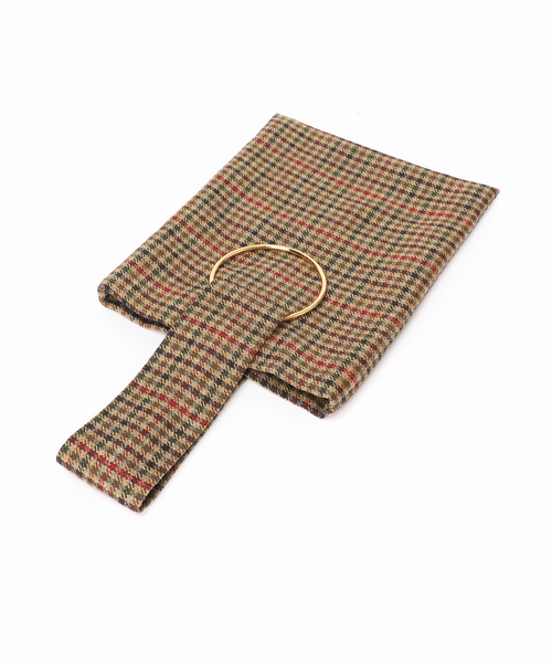 VERMEIL par iena（ヴェルメイユパーイエナ）の「LERET.H ルレアッシュ 別注サック・カレ チェック（ハンドバッグ・レディース・A・FREE）」の8枚目の写真