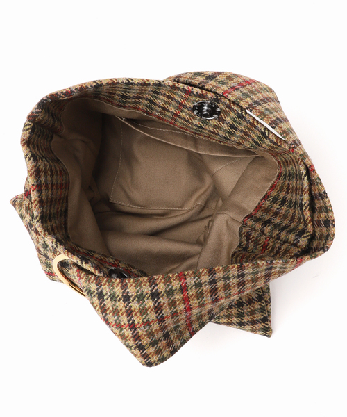 VERMEIL par iena（ヴェルメイユパーイエナ）の「LERET.H ルレアッシュ 別注サック・カレ チェック（ハンドバッグ・レディース・A・FREE）」の7枚目の写真