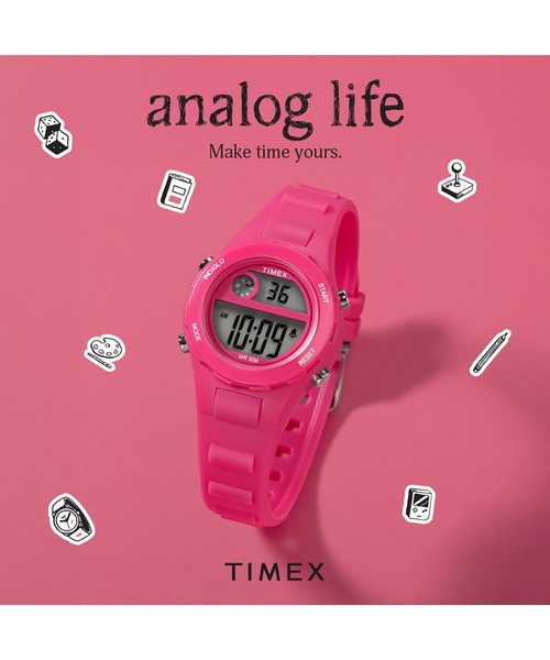 TIMEX(タイメックス)の「TIMEX/タイメックス kids 腕時計 TX-TW2W92500 ユニセックス(デジタル腕時計・レディース・その他・FREE)」の1枚目の写真