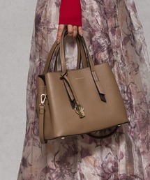 MERCURYDUO | 【MERCURYDUO/マーキュリーデュオ】ワーク 両アオリポケットハンドバッグ／500mlペットボトル収納可能(ハンドバッグ)