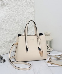 style code（スタイルコード）の「【MERCURYDUO/マーキュリーデュオ】ワーク 両アオリポケットハンドバッグ／500mlペットボトル収納可能（ハンドバッグ）」