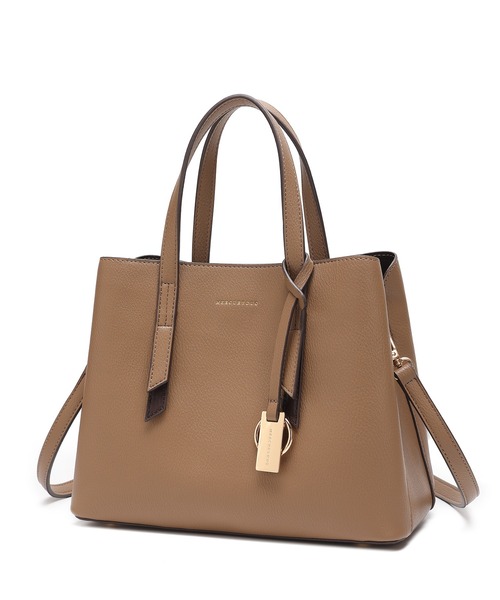 MERCURYDUO（マーキュリーデュオ）の「【MERCURYDUO/マーキュリーデュオ】ワーク 両アオリポケットハンドバッグ／500mlペットボトル収納可能（ハンドバッグ・レディース・ブラック/アイボリー/グレイッシュベージュ・FREE）」の13枚目の写真