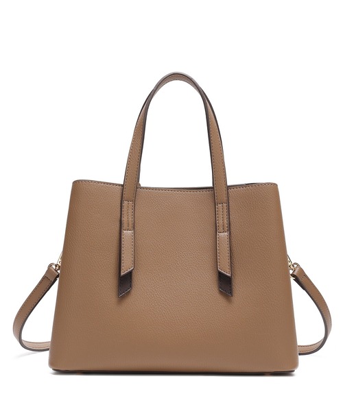 MERCURYDUO（マーキュリーデュオ）の「【MERCURYDUO/マーキュリーデュオ】ワーク 両アオリポケットハンドバッグ／500mlペットボトル収納可能（ハンドバッグ・レディース・ブラック/アイボリー/グレイッシュベージュ・FREE）」の16枚目の写真