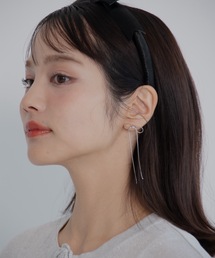 jumelle | スリムリボンピアス(ピアス（両耳用）)