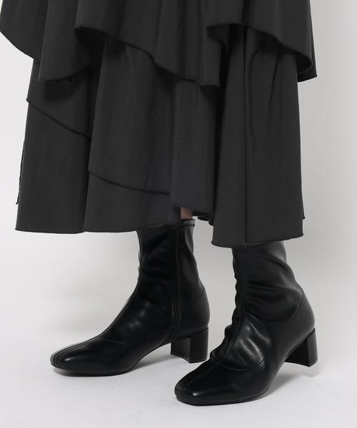 LOWRYS FARM（ローリーズファーム）の「ティアードイレヘムスカート　576730（スカート・レディース・ブラック/ブラウン/アイボリー/グリーン/チャコールグレー・FREE）」の17枚目の写真