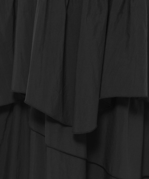 LOWRYS FARM（ローリーズファーム）の「ティアードイレヘムスカート　576730（スカート・レディース・ブラック/ブラウン/アイボリー/グリーン/チャコールグレー・FREE）」の19枚目の写真