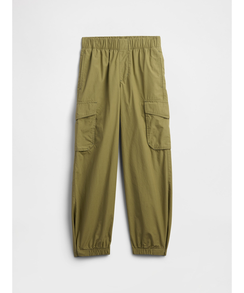 GAP（ギャップ）の「プルオンカーゴ パラシュートパンツ (キッズ)（カーゴパンツ・キッズ・ベージュ/カーキ/ブラック/グリーン・110cm/120cm/130cm/140cm/150cm/160cm）」の3枚目の写真