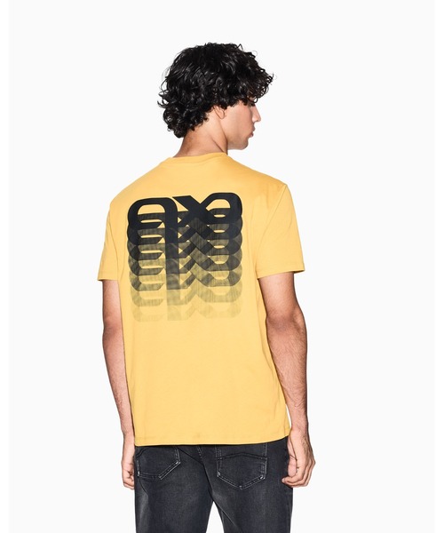 A|X アルマーニ エクスチェンジ】AXロゴ 半袖クルーネックT