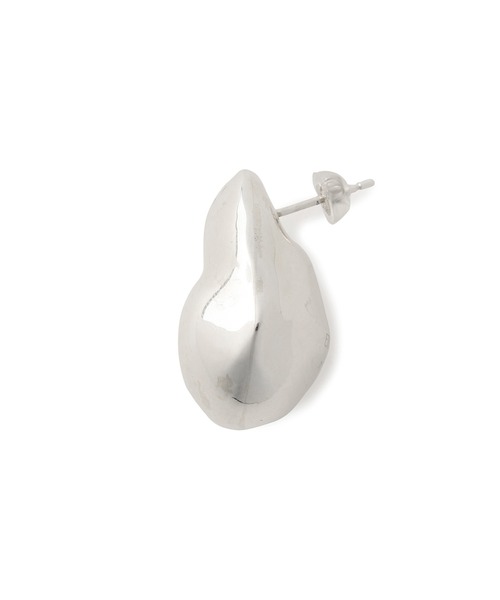 ADAM ET ROPE'(アダムエロペ)の「【EMOELLE】pearl shaped silver pierced earrings(ピアス(両耳用)・レディース・シルバー・FREE)」の7枚目の写真