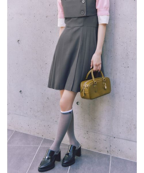 セール】プリーツミニジャンスカ（ワンピース）｜SNIDEL（スナイデル