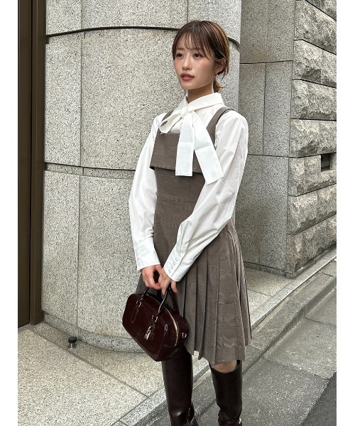 プリーツミニジャンスカ（ワンピース）｜SNIDEL（スナイデル）の