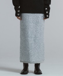 CINOH | GLITTER KNIT SKIRT(スカート)