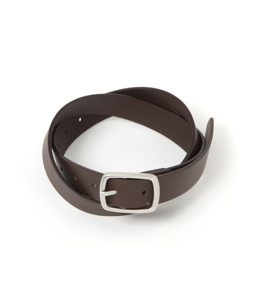 LAKOLE(ラコレ)の「スクエアバックルベルト / 589092(ベルト・メンズ・ブラック/ブラウン・FREE)」の1枚目の写真