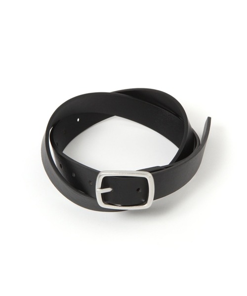 LAKOLE(ラコレ)の「スクエアバックルベルト / 589092(ベルト・メンズ・ブラック/ブラウン・FREE)」の2枚目の写真