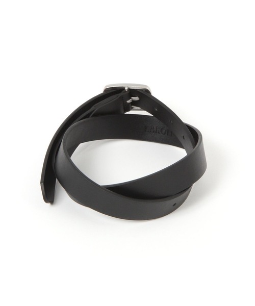 LAKOLE(ラコレ)の「スクエアバックルベルト / 589092(ベルト・メンズ・ブラック/ブラウン・FREE)」の8枚目の写真