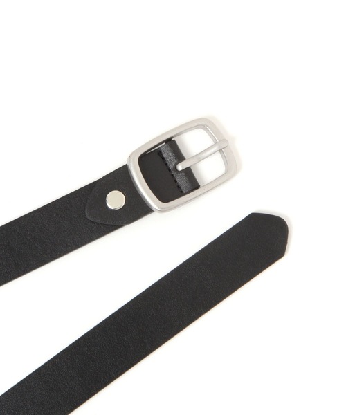 LAKOLE(ラコレ)の「スクエアバックルベルト / 589092(ベルト・メンズ・ブラック/ブラウン・FREE)」の7枚目の写真
