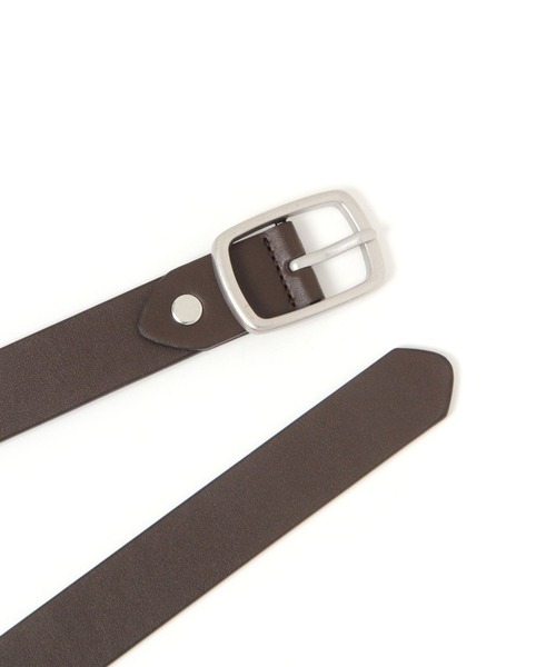 LAKOLE(ラコレ)の「スクエアバックルベルト / 589092(ベルト・メンズ・ブラック/ブラウン・FREE)」の6枚目の写真