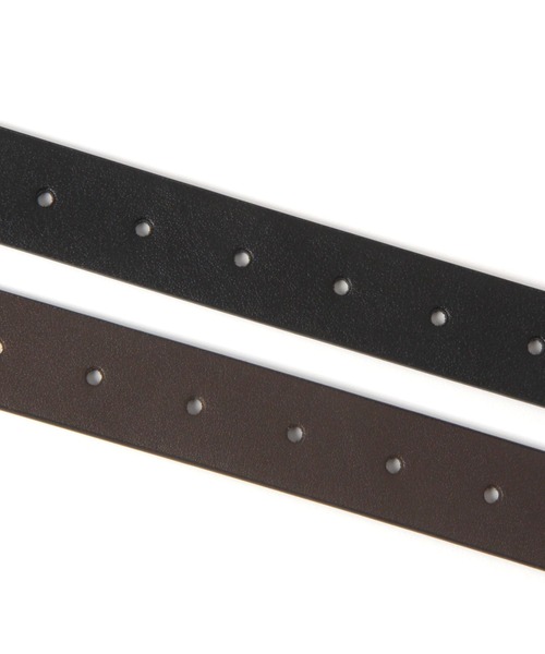 LAKOLE(ラコレ)の「スクエアバックルベルト / 589092(ベルト・メンズ・ブラック/ブラウン・FREE)」の5枚目の写真
