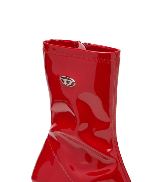 DIESEL(ディーゼル)の「ウィメンズ ショートブーツ AMBER D-AMBER MD BT S(ブーツ・レディース・ブラック/レッド・36/39/38/40/37/35)」の7枚目の写真