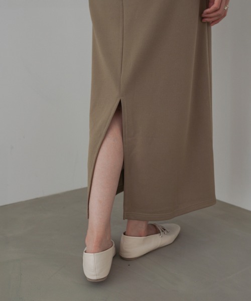 Bab（バブ）の「【選べるサイズ展開】2WAYダブルカラーワンピース（ワンピース・レディース・チャコールグレー/ブラック/モカ・S/M/L）」の14枚目の写真