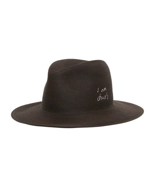 UNDERCOVER（アンダーカバー）の「UP1F4H01（ハット・メンズ・ブラック/アイボリー/ブラウン・3/2）」の3枚目の写真