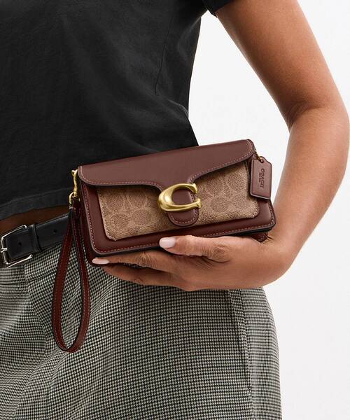 タビー チェーン クロスボディ バッグ 19・シグネチャー キャンバス