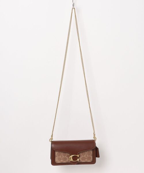 タビー チェーン クロスボディ バッグ 19・シグネチャー キャンバス