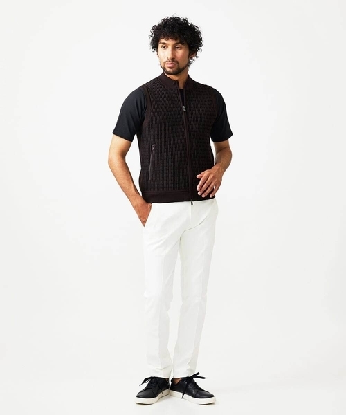 ミッシェルクランオム（MICHEL  HOMME）/【セットアップ】ニットベスト セットアップ】ニットベスト（ベスト）｜MICHEL KLEIN HOMME