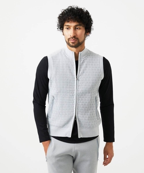 セットアップ】ニットベスト（ベスト）｜MICHEL KLEIN HOMME