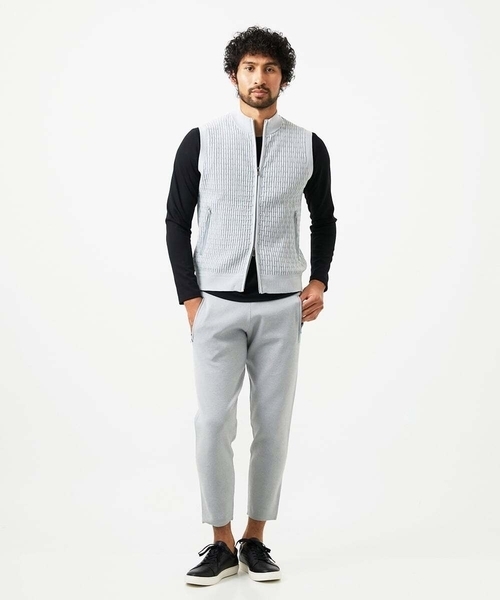 セットアップ】ニットベスト（ベスト）｜MICHEL KLEIN HOMME