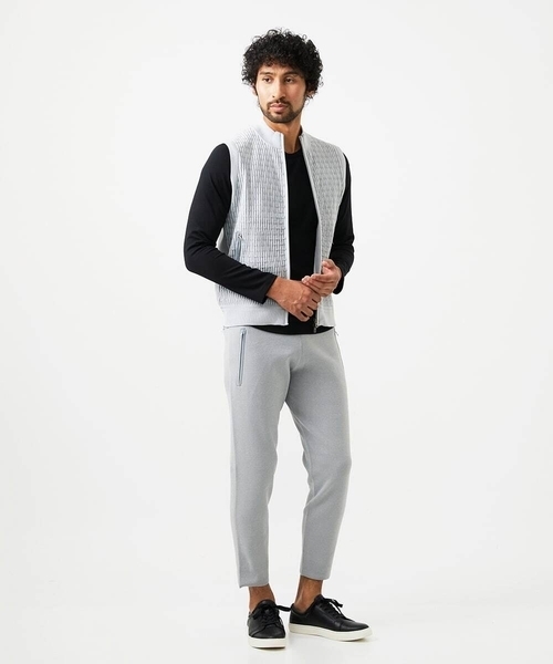 MICHEL KLEIN HOMME (ミッシェルクランオム)の「【セットアップ】ニットベスト(ベスト・メンズ・ブラック/ライトグレー/ブラウン・MEDIUM/LARGE/X-LARGE)」の15枚目の写真